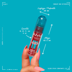 NYX Professional Makeup Lip I.V. Gloss Stain Idratante 08