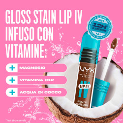 NYX Professional Makeup Lip I.V. Gloss Stain Idratante 03