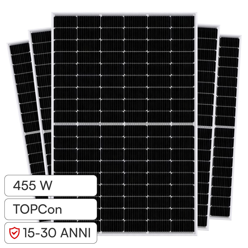 Pannelli Fotovoltaici 455W TIER 1 TOPCon IP68 V-Tac Jinko
