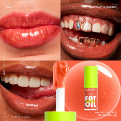 NYX Professional Makeup Fat Oil Lip Drip Gloss Labbra 06