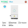 V-Tac Inverter Monofase Ibrido On-Grid / Off-Grid 8kW IP65