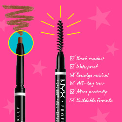 NYX Professional Makeup Micro Brow Pencil Matita Sopracciglia 05.5 Cool Ash Brown