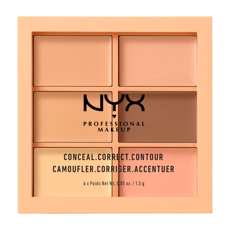 NYX Professional Makeup Palette Conceal Correct Contour 01 Light