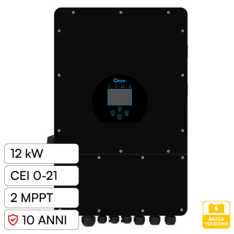 V-Tac Deye Inverter Trifase On-Grid / Off-Grid 12kW IP65