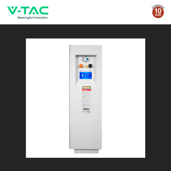 V-Tac Batteria BMS LiFePO4 51,2V 100Ah 5,12kWh Garanzia 10 Anni