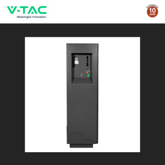 V-Tac Batteria BMS LiFePO4 51,2V 314Ah 16,07kWh Garanzia 10 Anni Nera