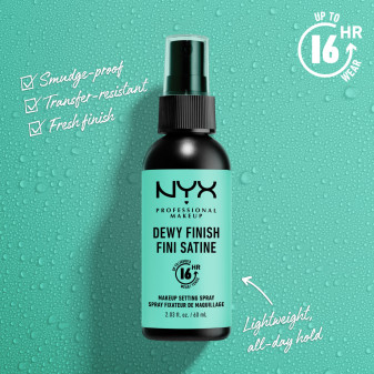 NYX Professional Makeup Dewy Finish Fini Satine Spray Fissante 60ml