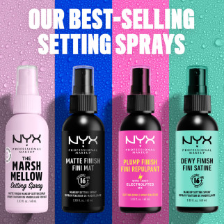 NYX Professional Makeup Dewy Finish Fini Satine Spray Fissante 60ml