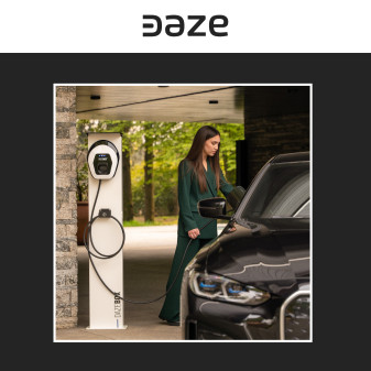 Wall Box Daze 7,4kW Monofase Dazebox Home C con Cavo Tipo 2