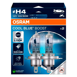 Lampadine Cool Blue Boost H4 per Fari Auto