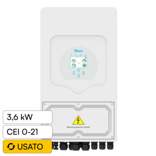 Inverter Ibrido 3.6kW Monofase IP65 Pannelli Solari V-Tac