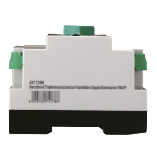 ETTROIT Interruttore di Trasferimento Automatico Fotovoltaico a Doppia Alimentazione 100A 2P - Mod. JX11299