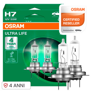 Lampadine Ultra Life H7 per Fari Auto