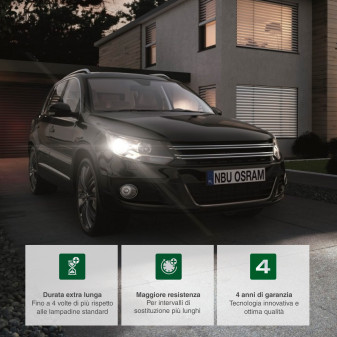 Lampadine Ultra Life H7 per Fari Auto