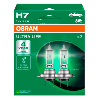 Lampadine Ultra Life H7 per Fari Auto