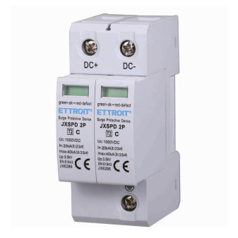 ETTROIT Scaricatore Di Sovratensione Fotovoltaico DC bassa tensione 2P 40KA 1000V - Mod. JX6286