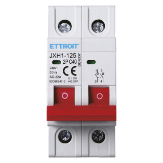 ETTROIT Interruttore Sezionatore 2P 40A 220V - Mod. JX424000