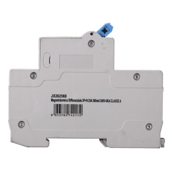 ETTROIT Magnetotermico Differenziale 3P+N 25A 300mA 380V-6KA CLASSE A - Mod. JX262568