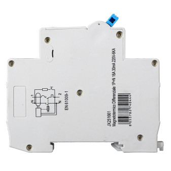 ETTROIT Magnetotermico Differenziale 1P+N 16A 30mA 220V-6KA - Mod. JX251661