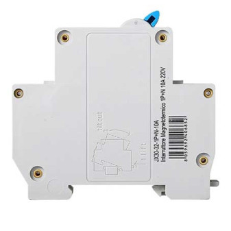 ETTROIT Magnetotermico Differenziale 1P+N 10A 30mA 220V-4.5KA - Mod. JX251040