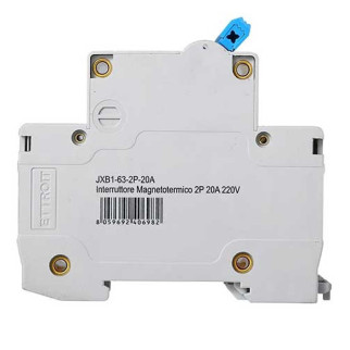 ETTROIT Interruttore Magnetotermico 2P 20A 220V 6KA - Mod. JX122060