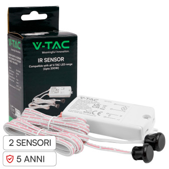 V-Tac VT-81012 Sensore di Movimento a Infrarossi Max 200W IP20