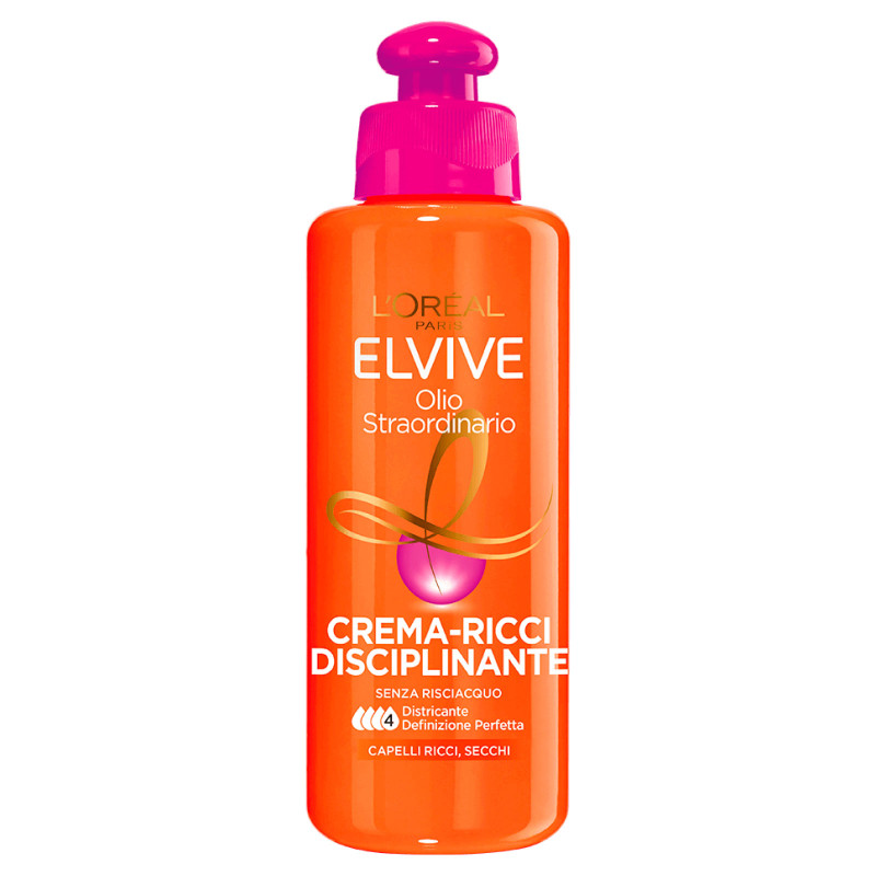 Elvive Olio Straordinario Crema Ricci Disciplinante L'Oréal Paris