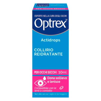 Optrex Actidrops Collirio Reidratante per Occhi Secchi
