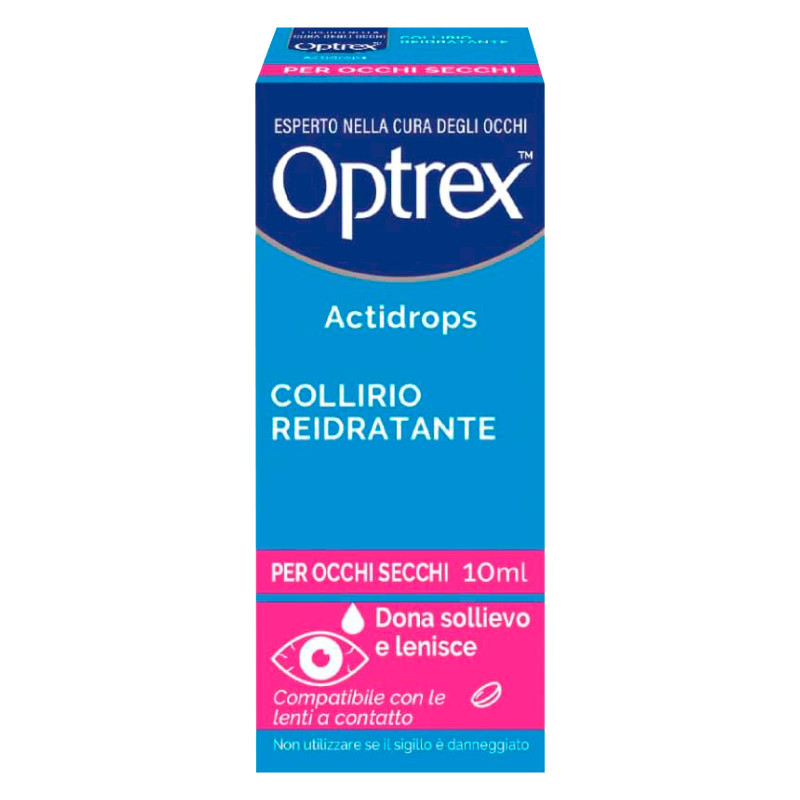 Optrex Actidrops Collirio Reidratante per Occhi Secchi