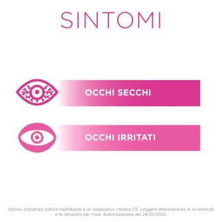 Optrex Actidrops Collirio Reidratante per Occhi Secchi