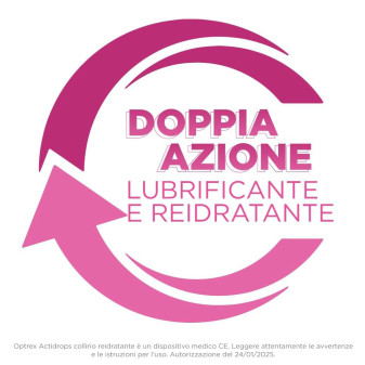 Optrex Actidrops Collirio Reidratante per Occhi Secchi