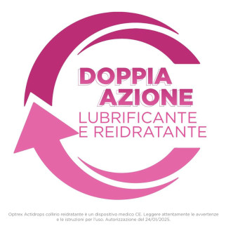 Optrex Actidrops Collirio Reidratante per Occhi Secchi