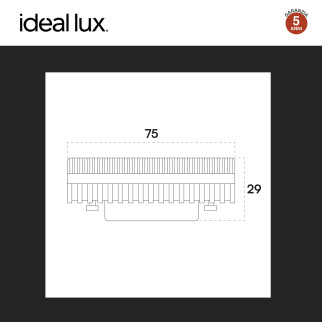 Lampadina LED GX53 9W Disc SMD Ideal Lux