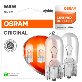 Lampadine Original W5W per Auto Ricambi Originali Osram