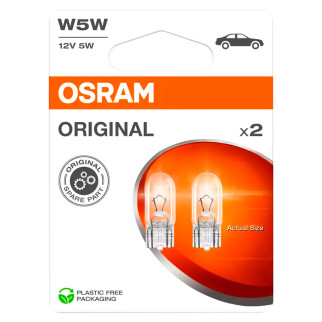 Lampadine Original W5W per Auto Ricambi Originali Osram