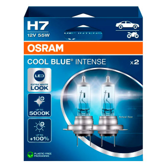 Lampadine Cool Blue Intense H7 per Fari Auto Osram
