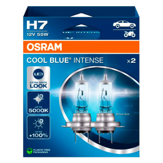 Lampadine Cool Blue Intense H7 per Fari Auto Osram
