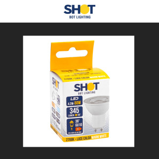 Faretto LED GU10 4,2W PAR16 SMD 36° Bot Lighting Shot