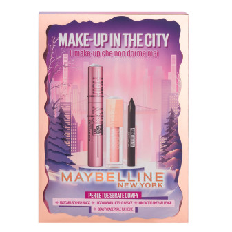 Maybelline New York Make Up in The City Mascara Gloss Matita e Beauty