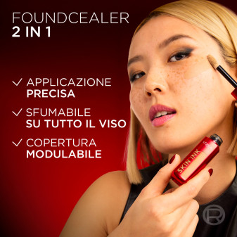L'Oréal Paris Skin Ink Fondotinta Correttore Semipermanente Colore 20