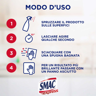 Smac Express Sgrassatore Universale Spray Lavanda Marsiglia