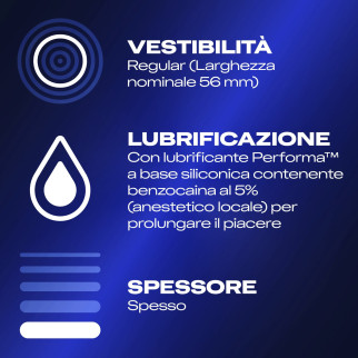 Preservativi Durex Sync Stimolanti 6pz