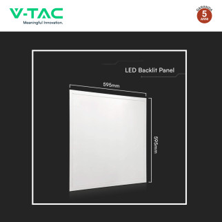 V-Tac VT-6235 6 Pannelli LED Quadrati 36W IP65 da Incasso