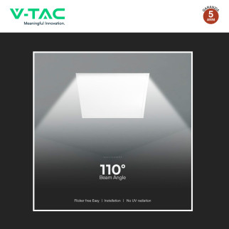 V-Tac VT-6235 6 Pannelli LED Quadrati 36W IP65 da Incasso