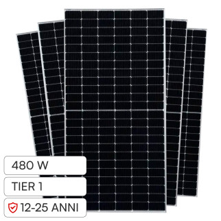 Pannelli Fotovoltaici 480W TIER 1 TOPCon IP68 V-Tac Austa Osda