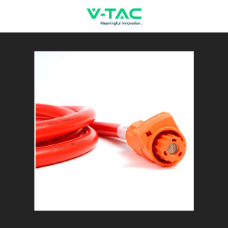 Cavo di Potenza Negativo Colore Nero 2m per Accumulatori