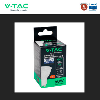 Faretto LED GU10 6W PAR16 SMD Chip CREE V-Tac