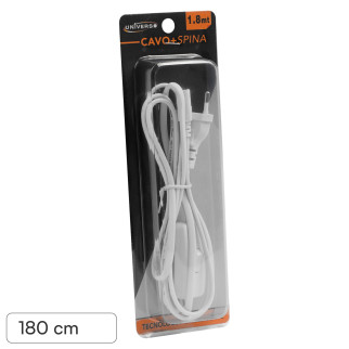 Cavo di Alimentazione con Interruttore 1,8 metri per Tubi T5 Universo