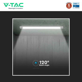 Tubo LED Prismatico 50W 150cm SMD Chip CREE V-Tac