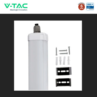 Plafoniera Tubo LED Linkabile 36W 120cm SMD CREE IP65